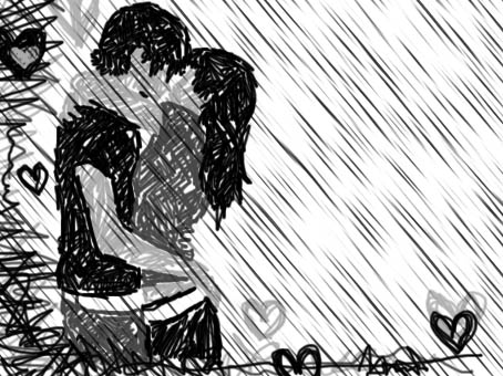 People+kissing+in+the+rain drawings of people kissing in rain. People+kissing+in+the+rain